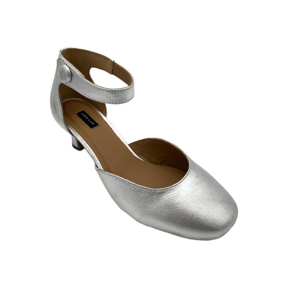 Array Women's Charlie Pump Silver - Wide